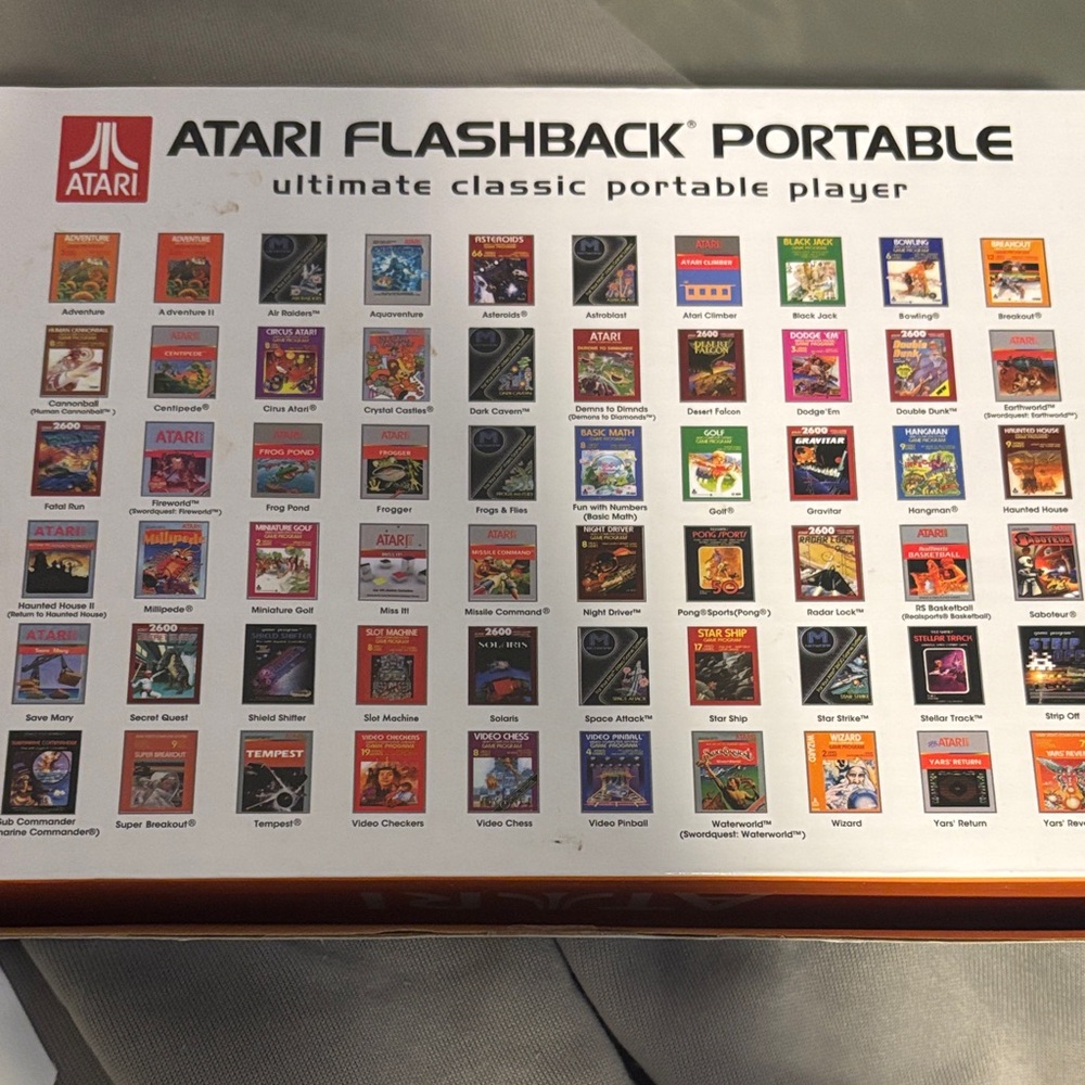 Atari Flashback Portable - Black - Picture 2 of 2